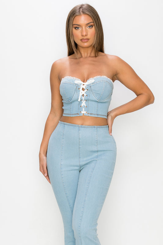 Cleo Keyhole Top – Isabelle Quinn