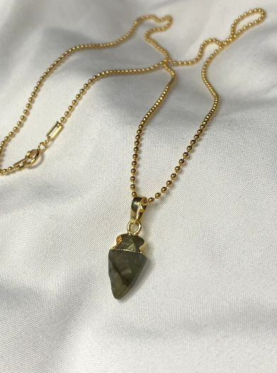 Mini Arrow Crystal Necklace